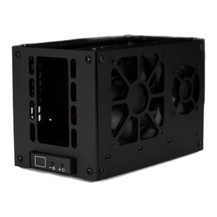 R86S-N305-N100路由散热器R86S三风扇光口软全自动温控调速国伟