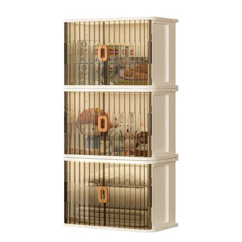 也雅衣服整理箱收纳箱大容量超大飘窗柜子衣物可折叠推拉门储物柜