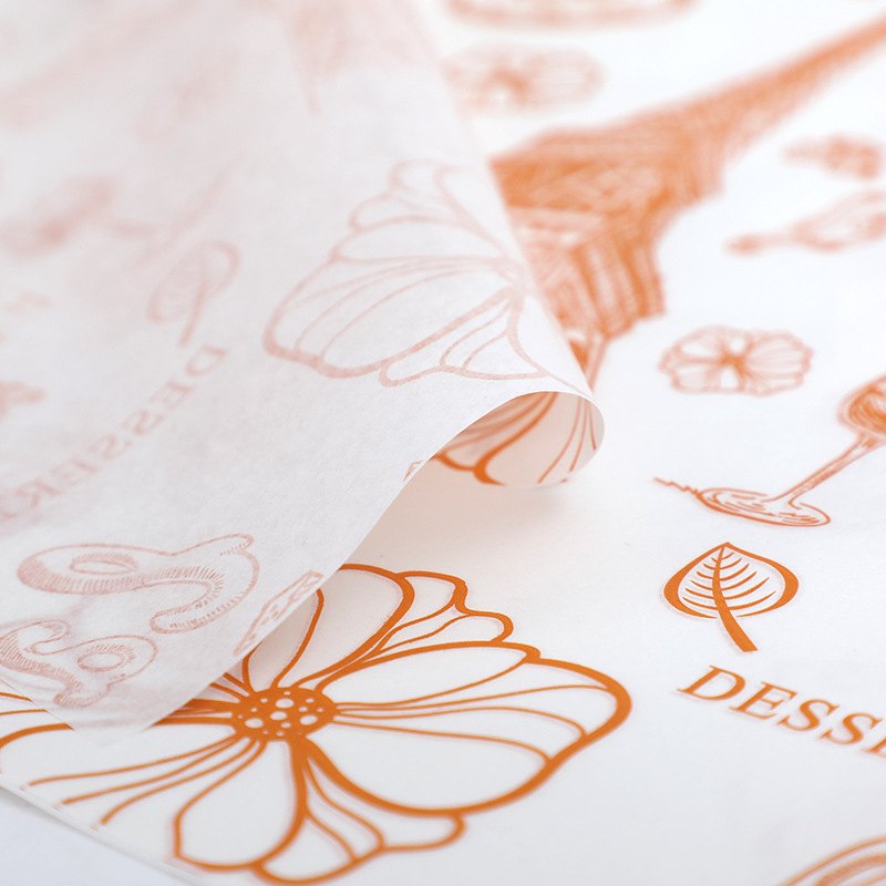 批发一次性隔油托盘纸汉堡三明治烘焙面包餐盘吸油纸纸包装纸垫纸