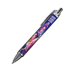 kpop猎魔女团中性笔儿童米拉自动铅笔鲁米文具佐伊盲盒学生圆珠笔