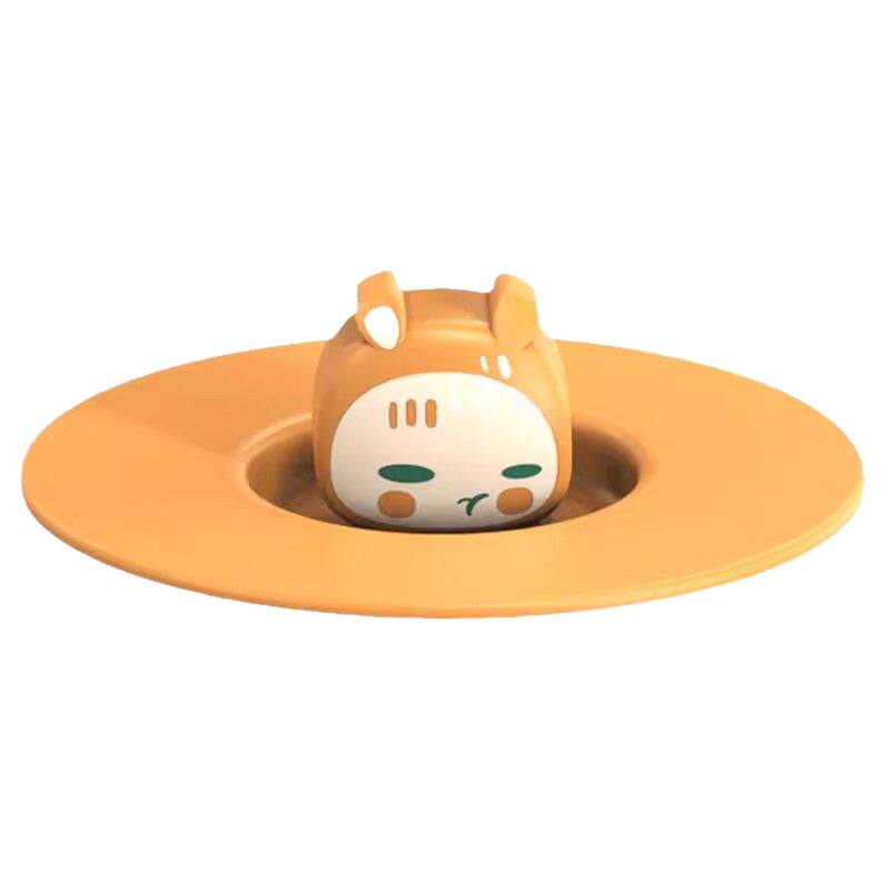 卡通硅胶杯盖食品级材质