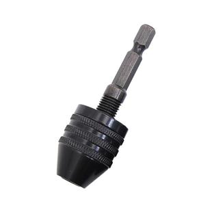 六角柄三爪夹头快速式电磨机钻夹头圆柄接杆麻花钻头转换电钻夹头