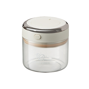 安扣咖啡密封罐真空罐玻璃密封罐储存罐咖啡粉茶叶收纳储物保存罐