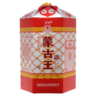 蒙古王42度红色蒙古包白酒整箱475ml*6瓶浓香型内蒙古草原特产