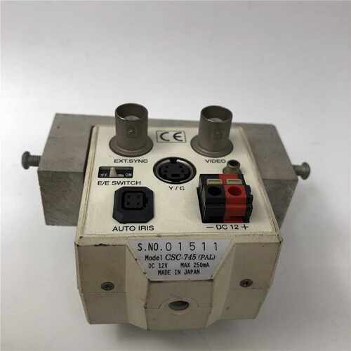 议价PAL彩色摄像机CSC-745彩色摄像机250mA DC12V 成色如图