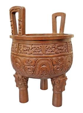 铜鼎仿古黄铜三足鼎礼品定制克鼎