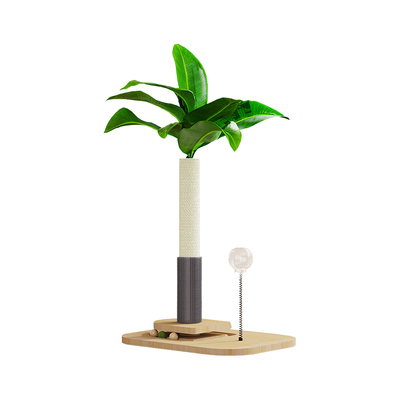 剑麻猫爬架猫抓柱带蹭毛刷蹭痒胶