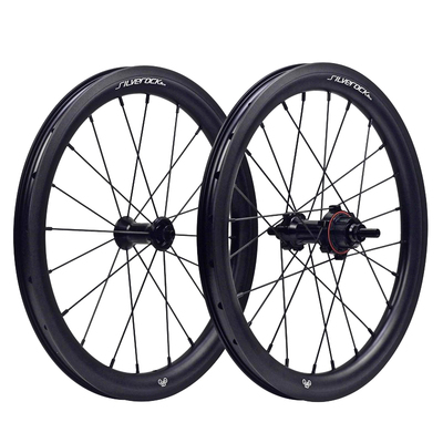 铝合金349外5速圈刹小布轮组