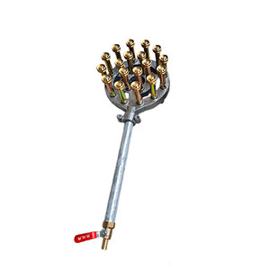 饭店商用猛火液化气天然气沼气炉头铜头直喷单灶煤气灶多头燃气灶