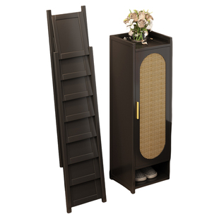 折叠鞋架小窄门口入户多层带门小户型免安装儿童鞋柜宿舍出租房用