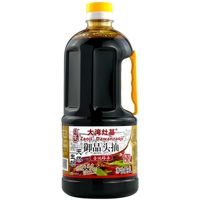 灶基酱油特级生抽黄豆酿造头抽