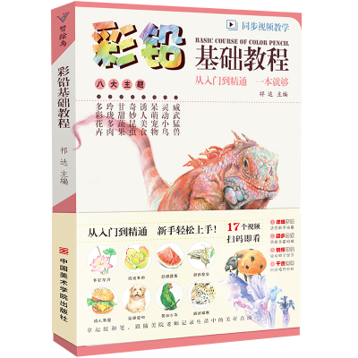 彩铅画入门基础教程书零美术