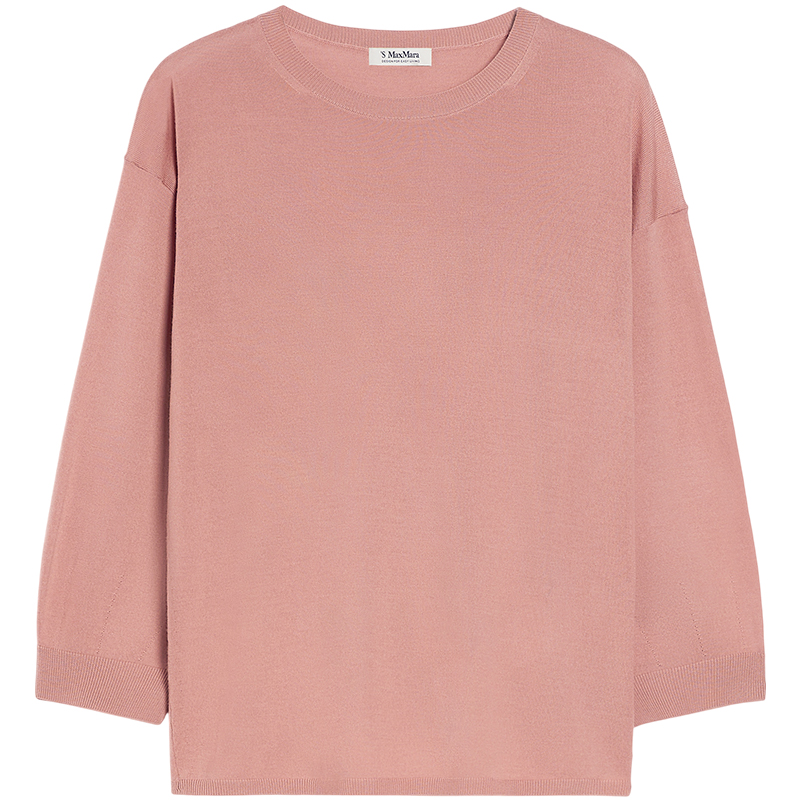 【臻选礼遇】MaxMara 2025春夏女装绵羊毛圆领毛衣9361095106