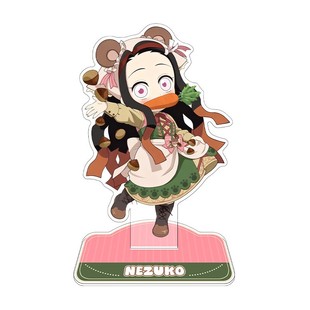鬼灭之刃丰收季10cm立牌福冈义勇我妻善逸亚克力立牌动漫桌面摆件