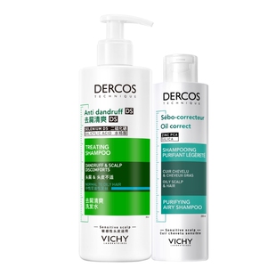 【先加购!20号20点付定】薇姿绿标去屑去油瓶粉标爆蓬红标洗发水O