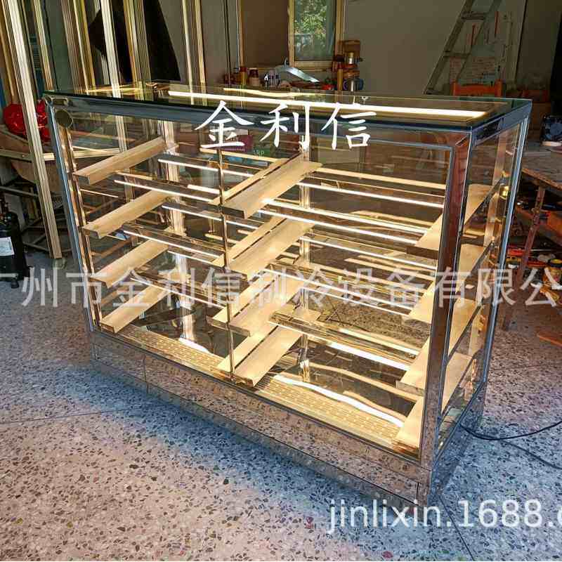 优惠款鸡尾包肠仔包电热保酥展示柜蛋挞烤红薯保温加热炉