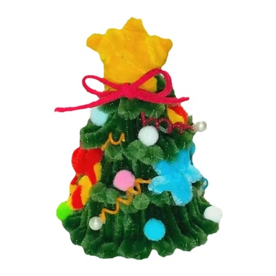 等着幸福吧我亲手做的圣诞树挂件