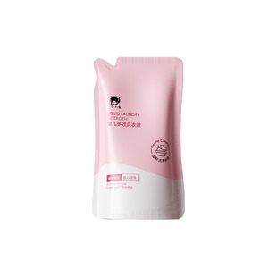 红色小象婴儿多效洗衣液袋装500ml*12袋