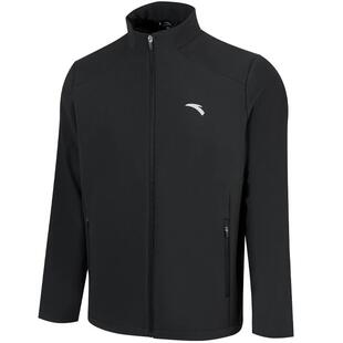 安踏运动外套男秋冬季新款加绒加厚保暖立领开衫夹克休闲户外上衣