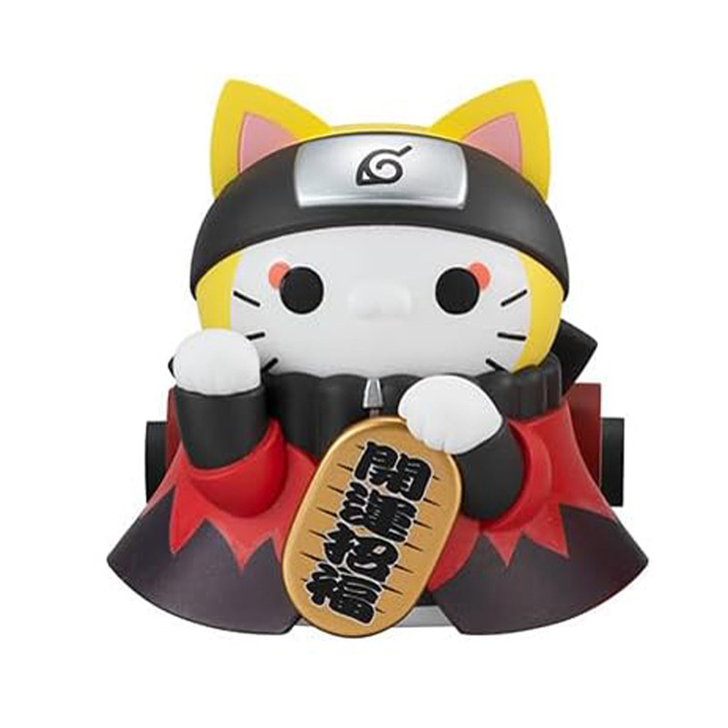 现货日版万代MH火影MH招财猫喵鸣人佐助卡卡西我爱罗鼬九尾盲盒