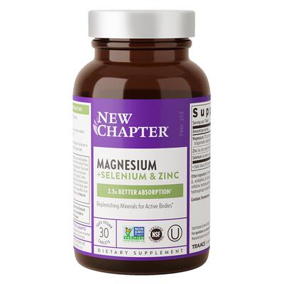 NewChapter新章镁锌硒微量元素