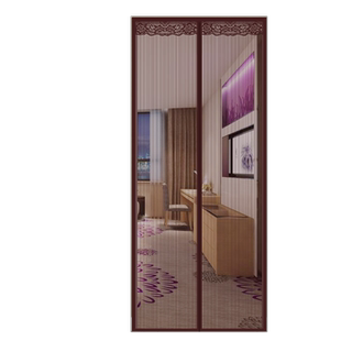 全磁条防蚊门帘家用夏季防蝇加宽魔术贴免打孔金刚网纱门高档磁吸