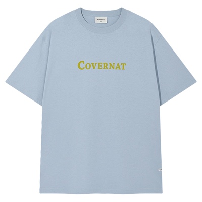 COVERNAT韩国小众设计感短袖T恤