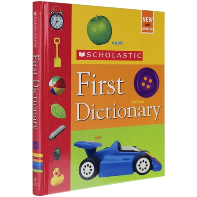 学乐英英词典 Scholastic First Dictionary 英文原版 精装书 儿童图画图解辞典 picture dictionary 全英文版正版进口英语书籍