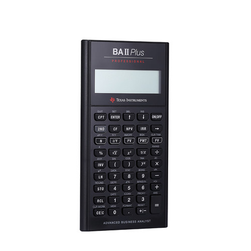 德州仪器TI BA II Plus professional CFA专业版 BAII金融计算器
