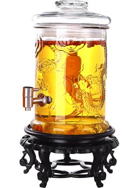 彪王20斤专用酒坛子泡酒玻璃瓶
