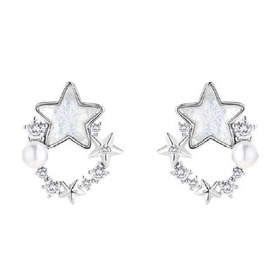 DODOGOGO新款锆石材质耳环耳饰