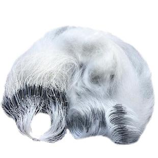 升级版加密渔网鱼网粘网三层丝网捕鱼挂子网1指白条粘鱼加重沉网