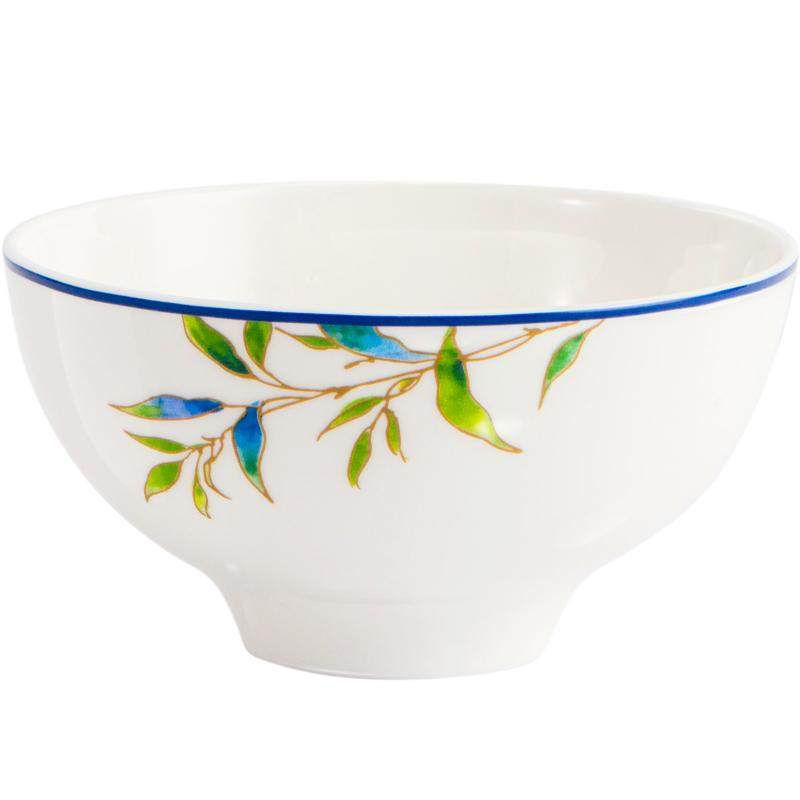 玛戈隆特鹦鹉骨瓷碗新中式风餐具中国风面碗国风汤碗骨瓷餐具