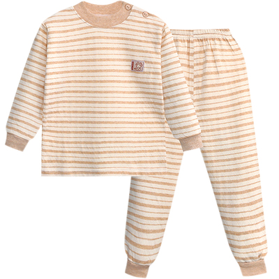 小青龙儿童秋冬内衣套装男童女童纯棉宝宝春秋彩棉秋衣秋裤中大童