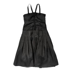 【MARCHEN】蕾虎设计感影子抹胸连衣裙时尚修身装裙子秋冬独特女