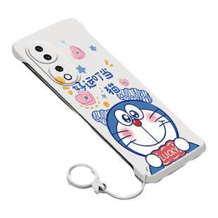 多啦a梦适用苹果15手机壳iPhone14新款13mini无边框12promax磨砂11超薄xr散热xsmax机器猫8plus硬7p女se2套X