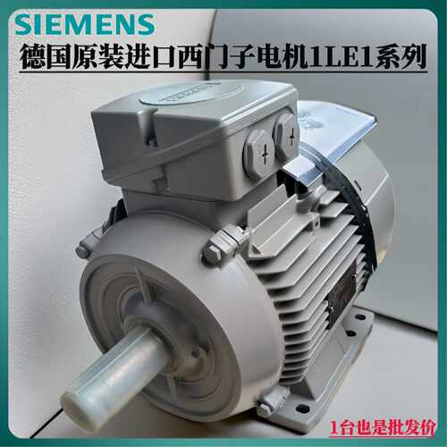 议价西门子电机1LE1001-1CA13-4AA4-Z7.5KW2极卧式进口异步交流电