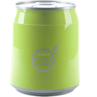 桌面垃圾桶家用带盖可爱少女时尚创意按压卧室客厅小号可乐罐纸篓