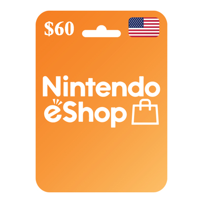 USD60eShopCardUS任天堂点卡
