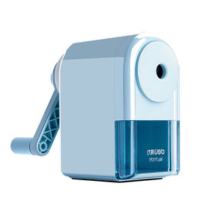 得力卷笔刀削笔刀转笔刀小学生专用铅笔刀削笔器儿童用自动进铅手摇削笔机文具刨笔刀幼儿园手动大口径粗细