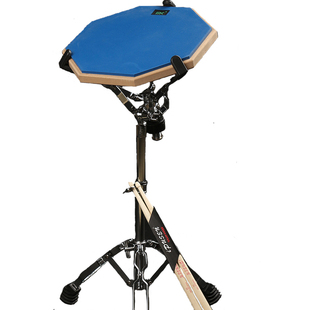 台湾MK哑鼓垫套装12寸哑鼓练习鼓架子鼓练习器静音垫打击板含支架