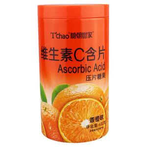 糖朝世家维生素c含片儿童压片糖果