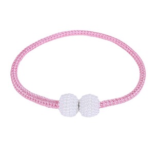 窗帘绑带一对装绑绳窗帘扣环扣绑饰床帘收纳绳磁吸珍珠扎束固定