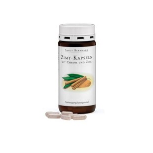 包邮 德国Sanct肉桂胶囊血糖平稳180粒锌铬元素