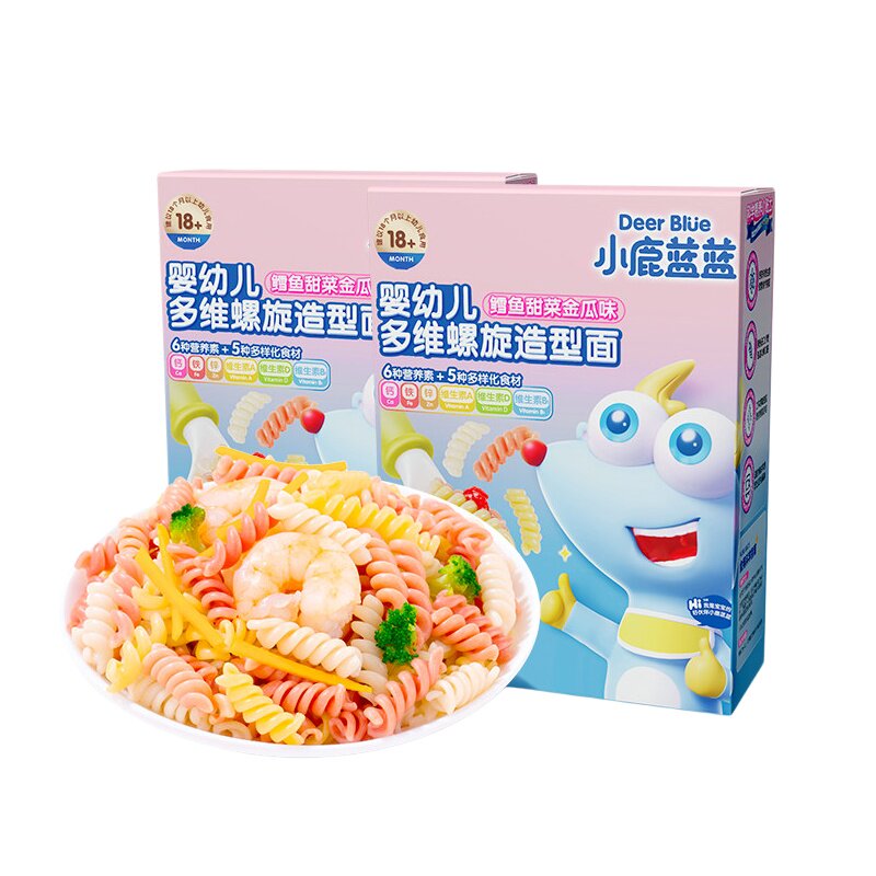 小鹿蓝蓝婴幼儿造型面宝宝早餐面