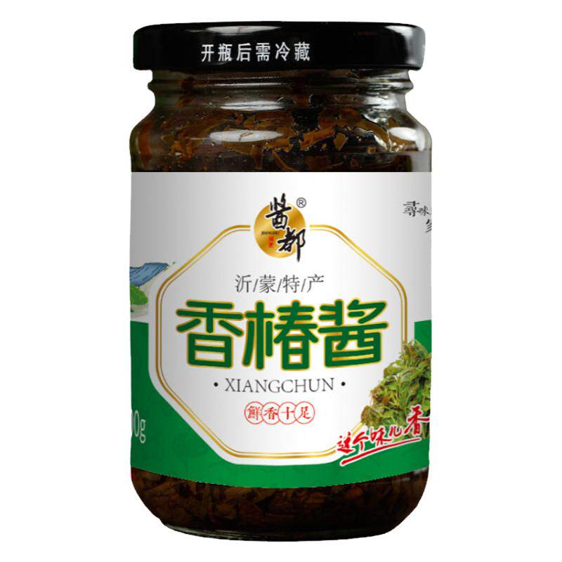手工香椿酱山东临沂拌饭