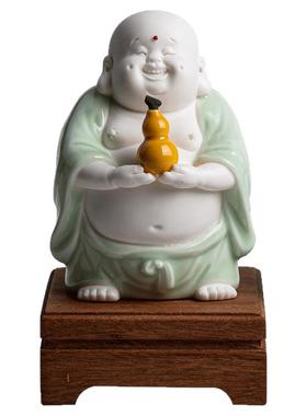 寓意美好福柿安康弥勒笑佛