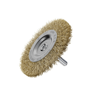 蓝胜6柄钢丝刷打磨头加粗高密度钢丝金属除锈除漆木材去毛刺刷头