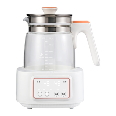 娃物全玻璃恒温水壶1.3L精准控温