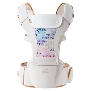 抱抱熊腰凳婴儿背带轻便四季外出简易宝宝抱娃神器两用坐登多功能